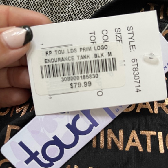 NWT Raptors Endurance tank - Picture 7 of 7